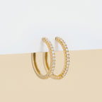 Diamond Eternity Hoops
