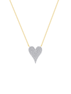 Diamond Heart Pendant Necklace
