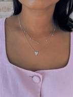 Diamond Heart Pendant Necklace