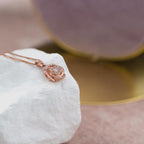 Diamond Knot Pendant Necklace
