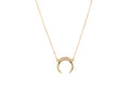 Double Horn Necklace