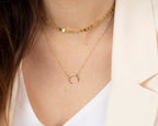 Double Horn Necklace