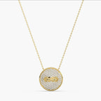 Eclipse Pavé Diamond Necklace