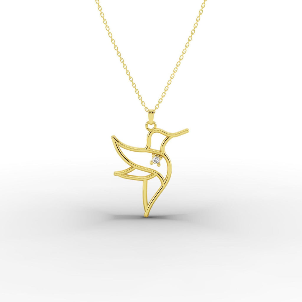 Bird Pendant Necklace