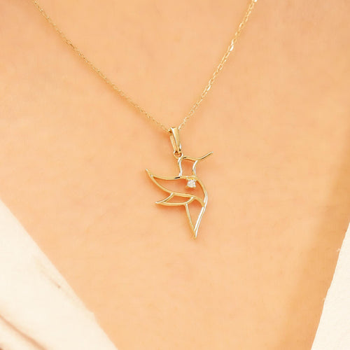 Bird Pendant Necklace