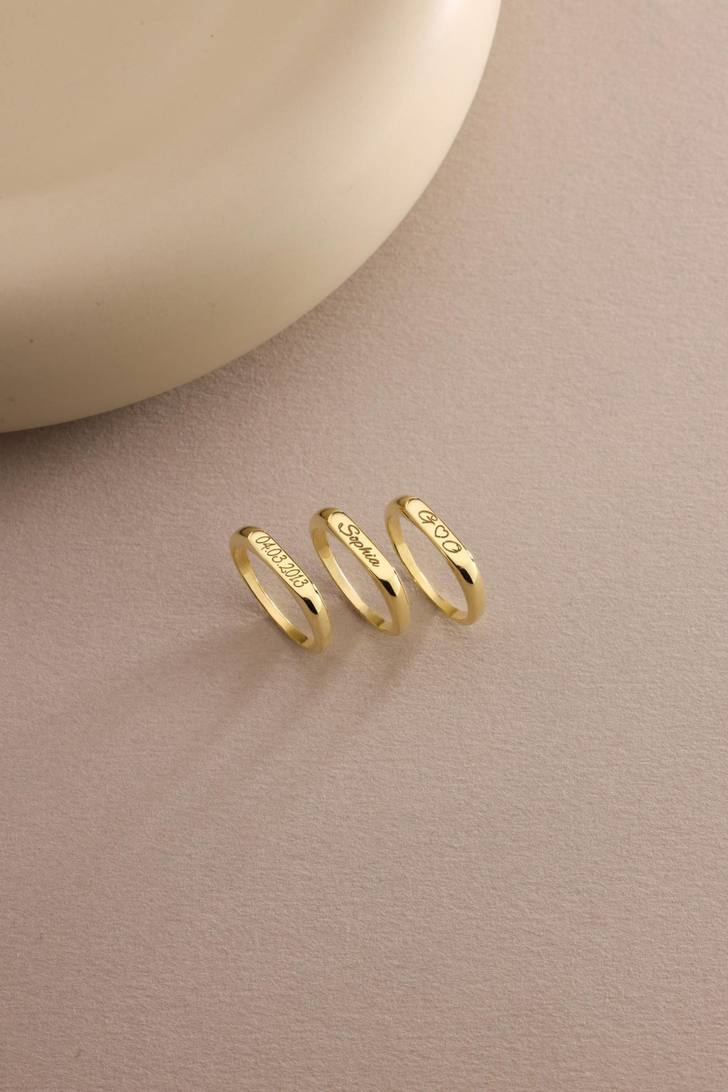 Engraved Signature Ring