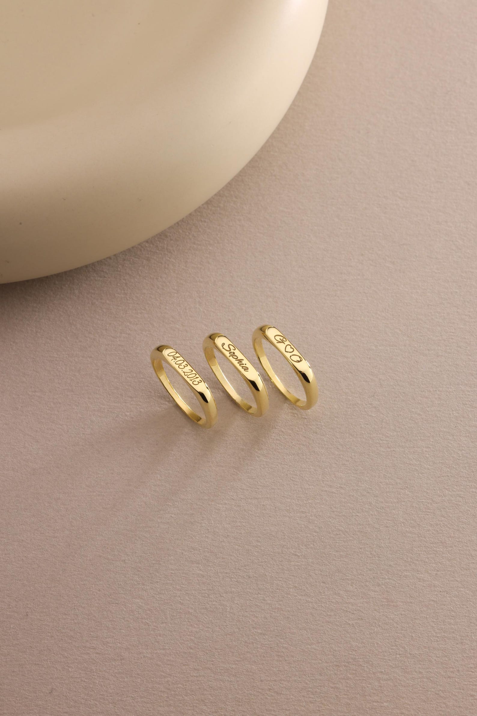 Engraved Signature Ring