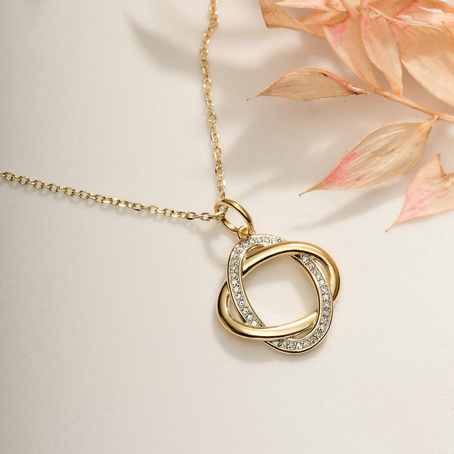 Eternal Orbit Love Necklace