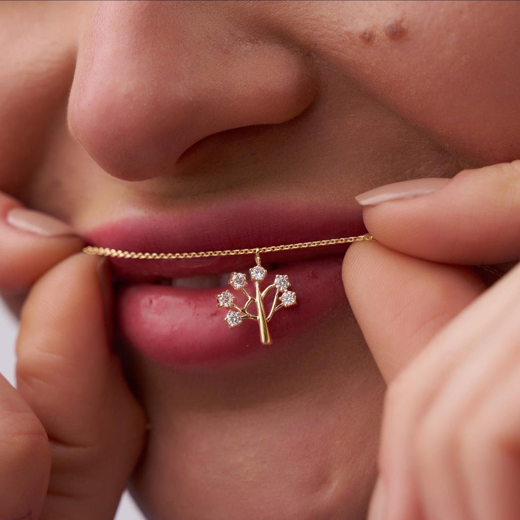 Eternal Tree of Life Diamond Necklace