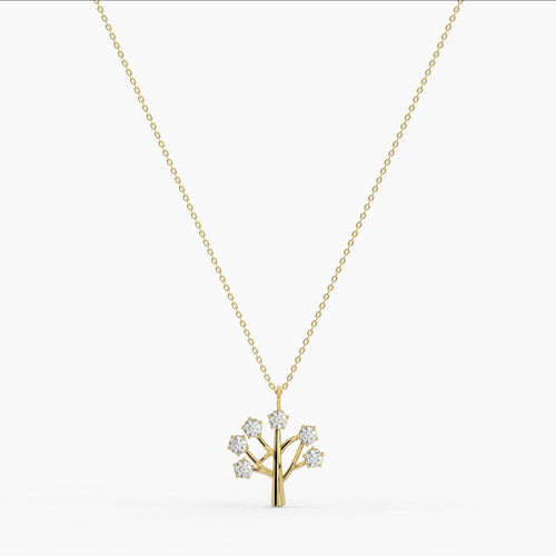 Eternal Tree of Life Diamond Necklace