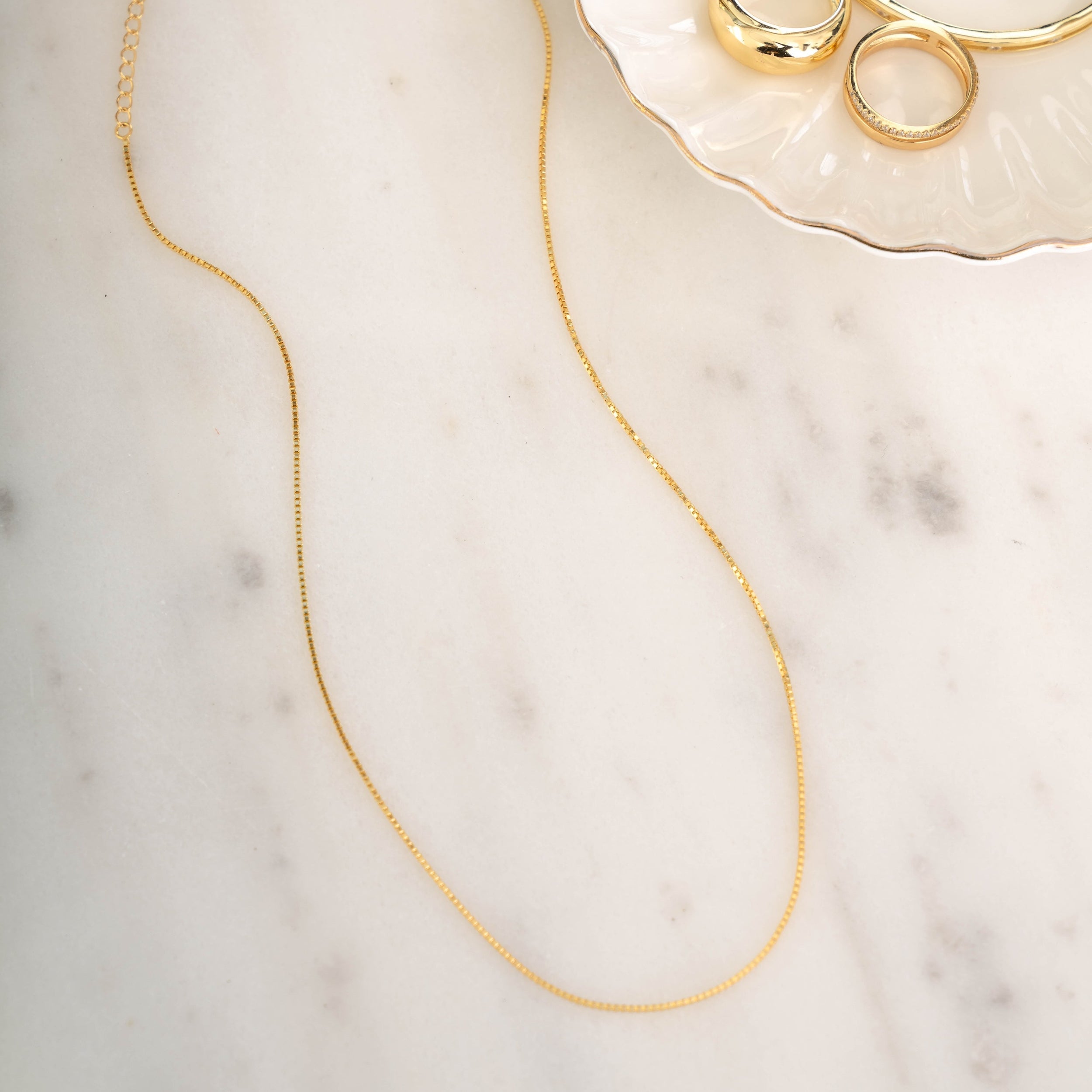 Everyday Box Chain Necklace