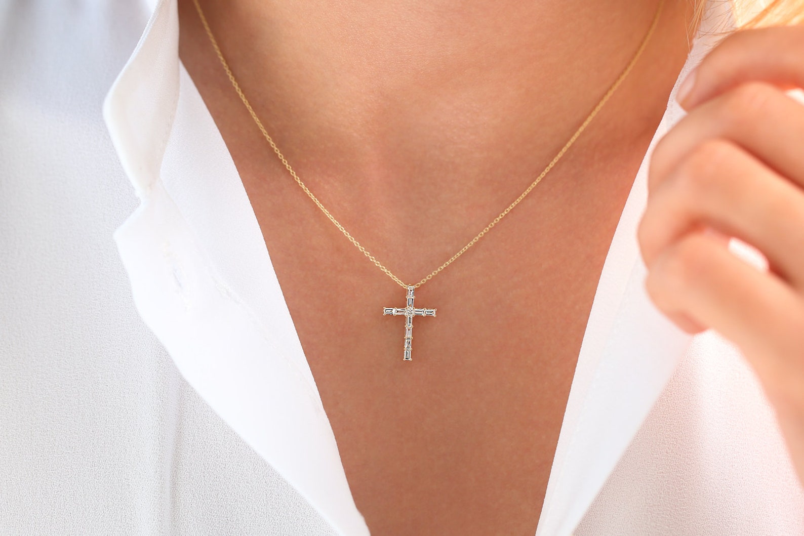 Everyday Cross Necklace