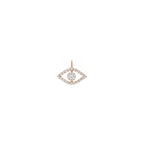 Evil Eye Diamond Pendant Necklace