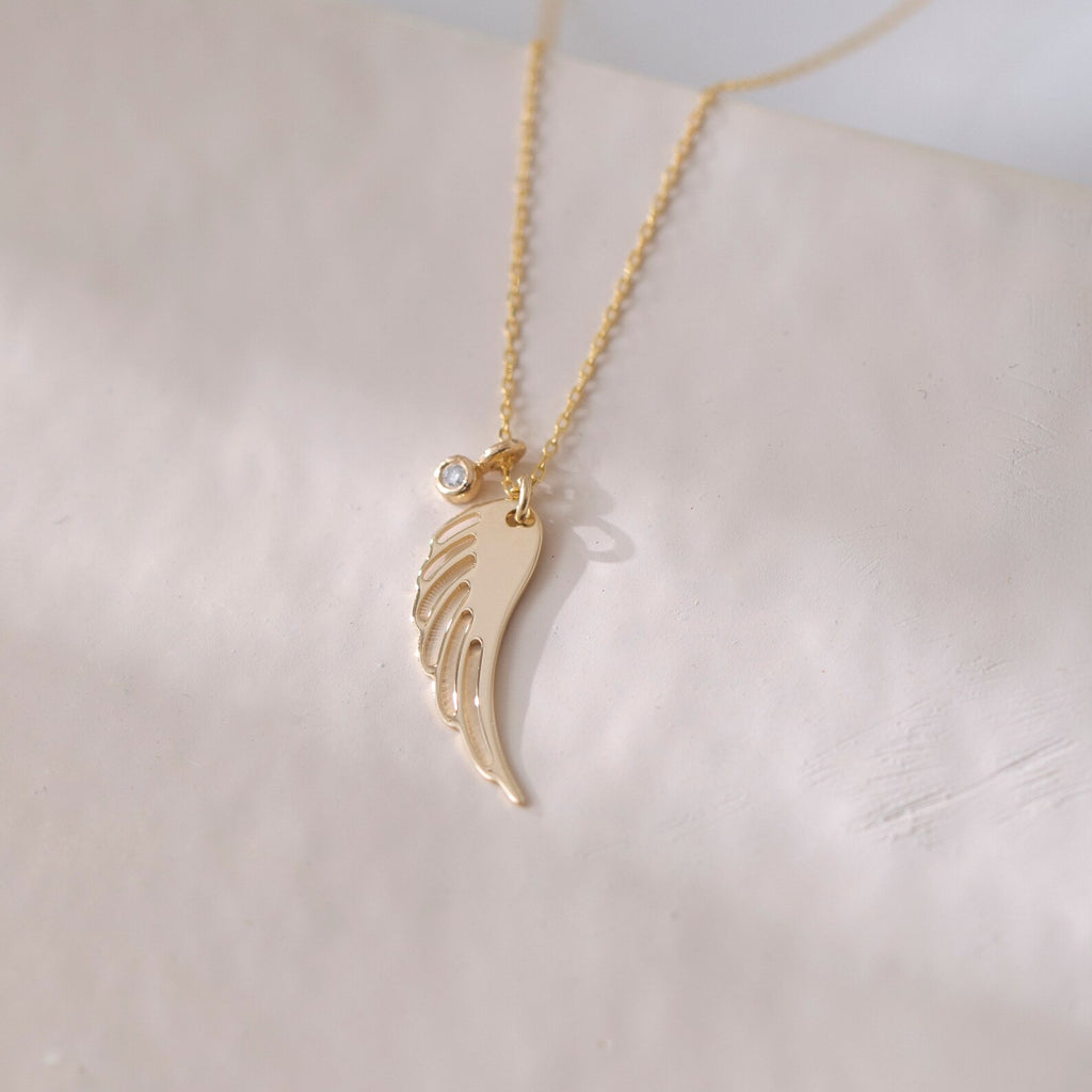 Guardian Angel Wing Necklace