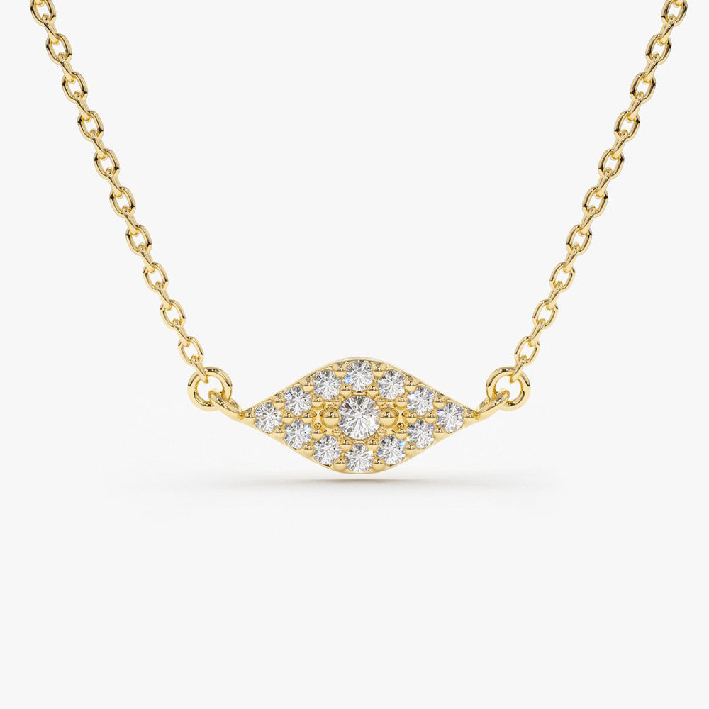 Guardian Eye Diamond Necklace