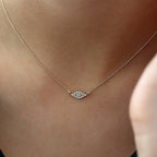 Guardian Eye Diamond Necklace