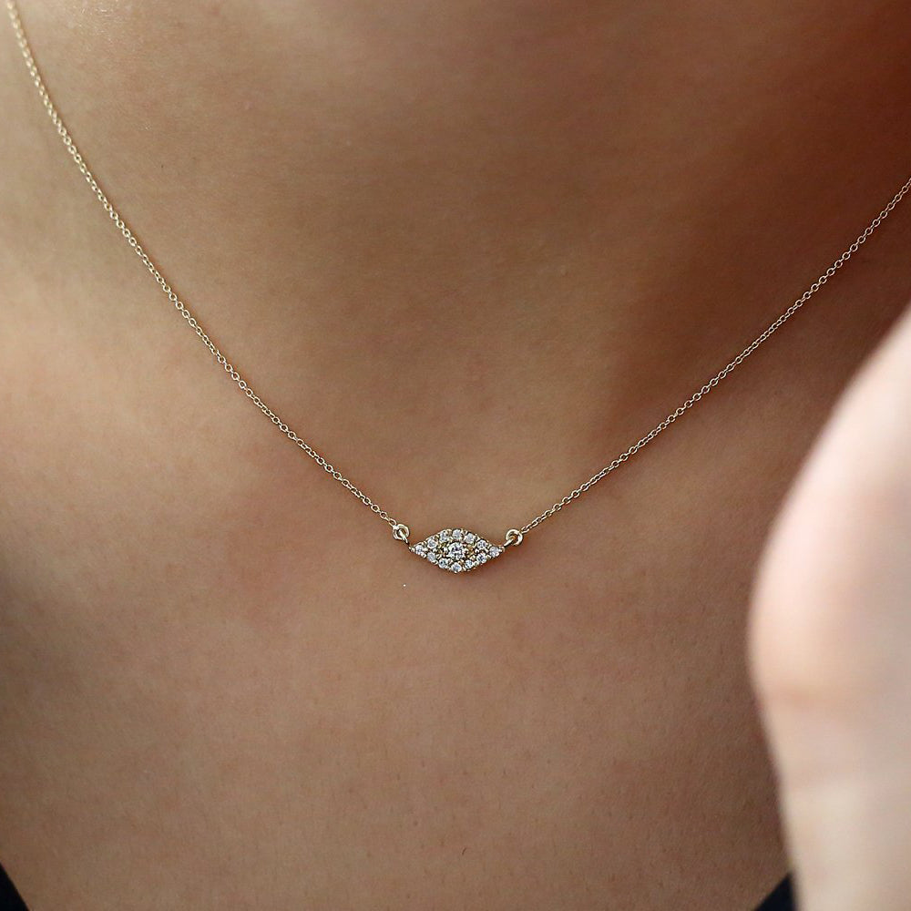 Guardian Eye Diamond Necklace
