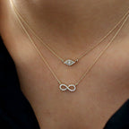 Guardian Eye Diamond Necklace