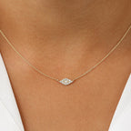 Guardian Eye Diamond Necklace
