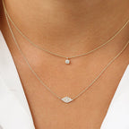 Guardian Eye Diamond Necklace