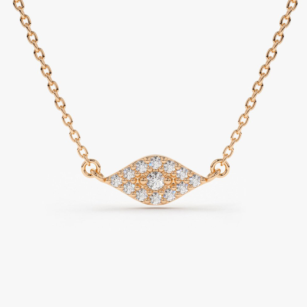 Guardian Eye Diamond Necklace