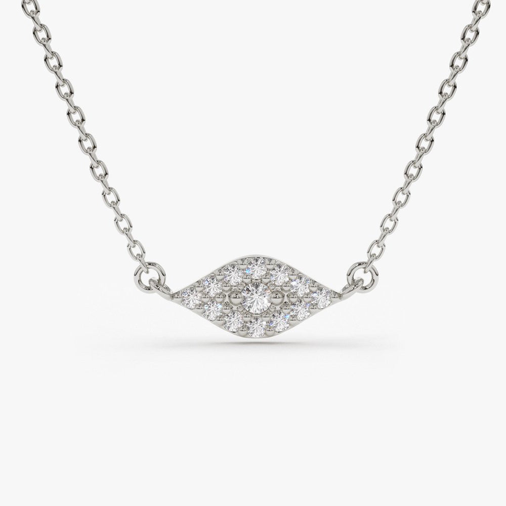 Guardian Eye Diamond Necklace