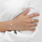 Hamsa Hand Diamond Ring