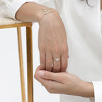 Hamsa Hand Diamond Ring