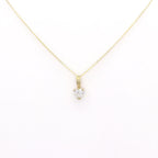 Heart Diamond Pendant Necklace