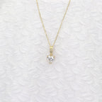 Heart Diamond Pendant Necklace