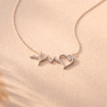Heartbeat Love Diamond Necklace