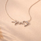 Heartbeat Love Diamond Necklace