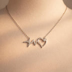 Heartbeat Love Diamond Necklace
