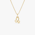Leo Zodiac Pendant Necklace