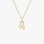 Leo Zodiac Pendant Necklace