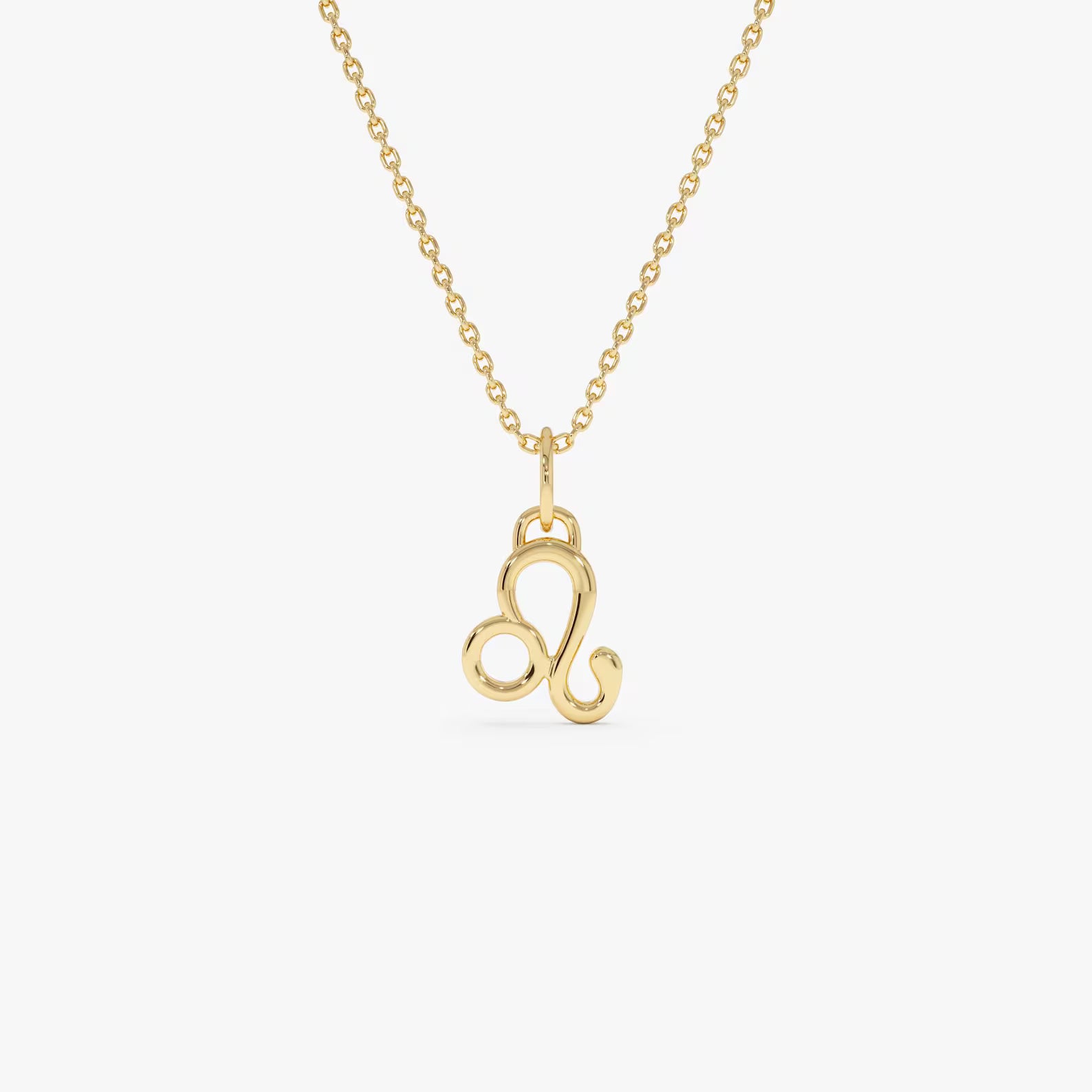 Leo Zodiac Pendant Necklace