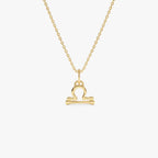 Libra Zodiac Sign Necklace