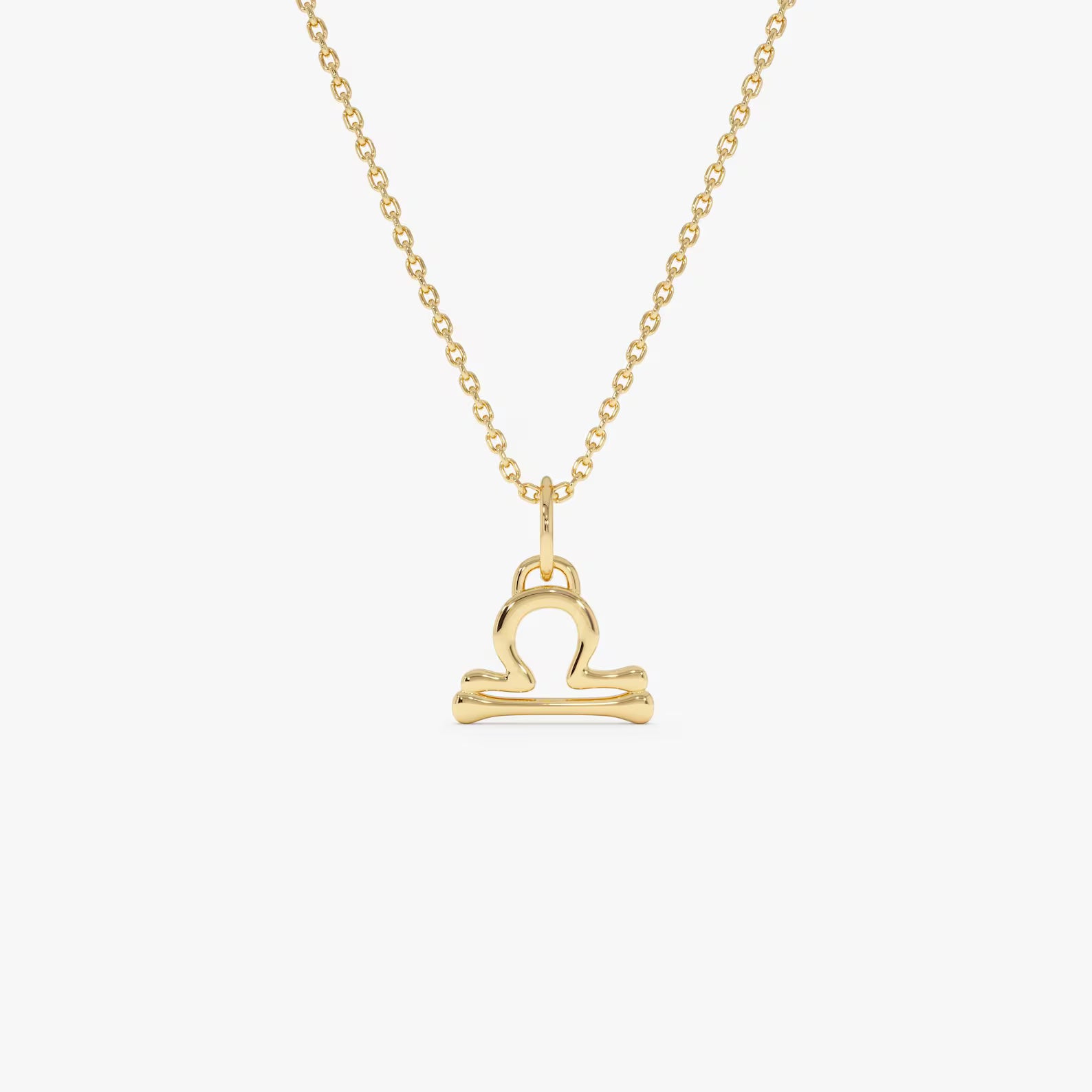 Libra Zodiac Sign Necklace