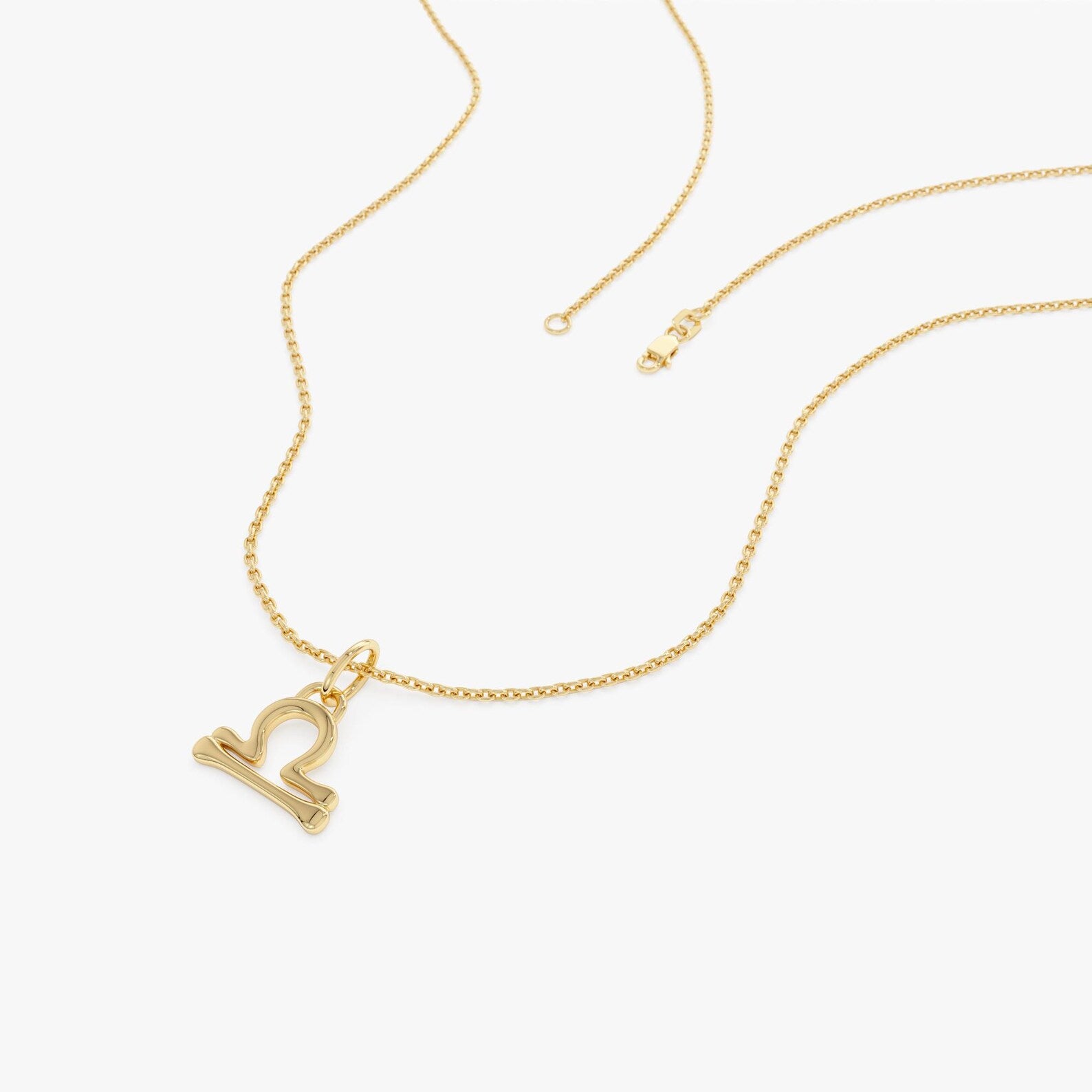 Libra Zodiac Sign Necklace