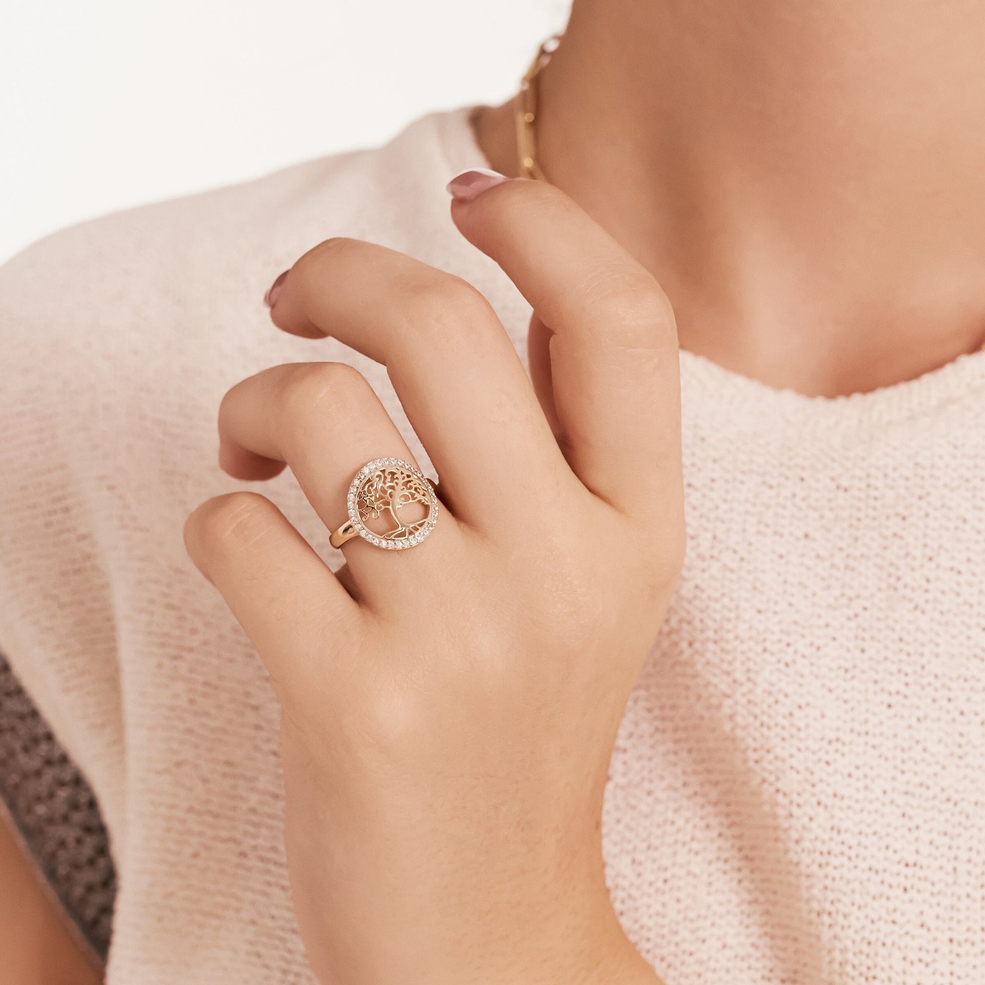 Life Growth Statement Ring