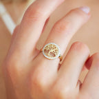 Life Growth Statement Ring