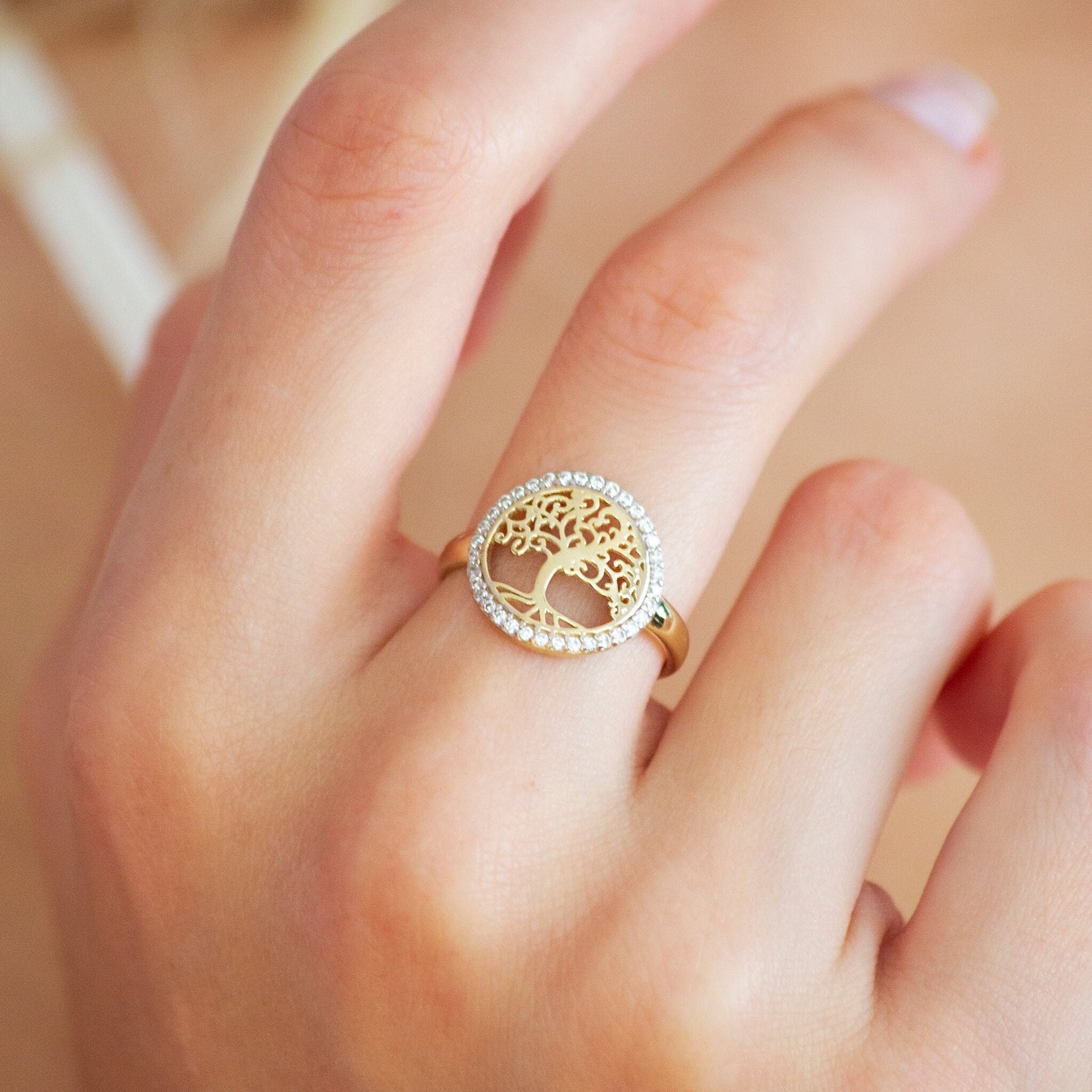 Life Growth Statement Ring
