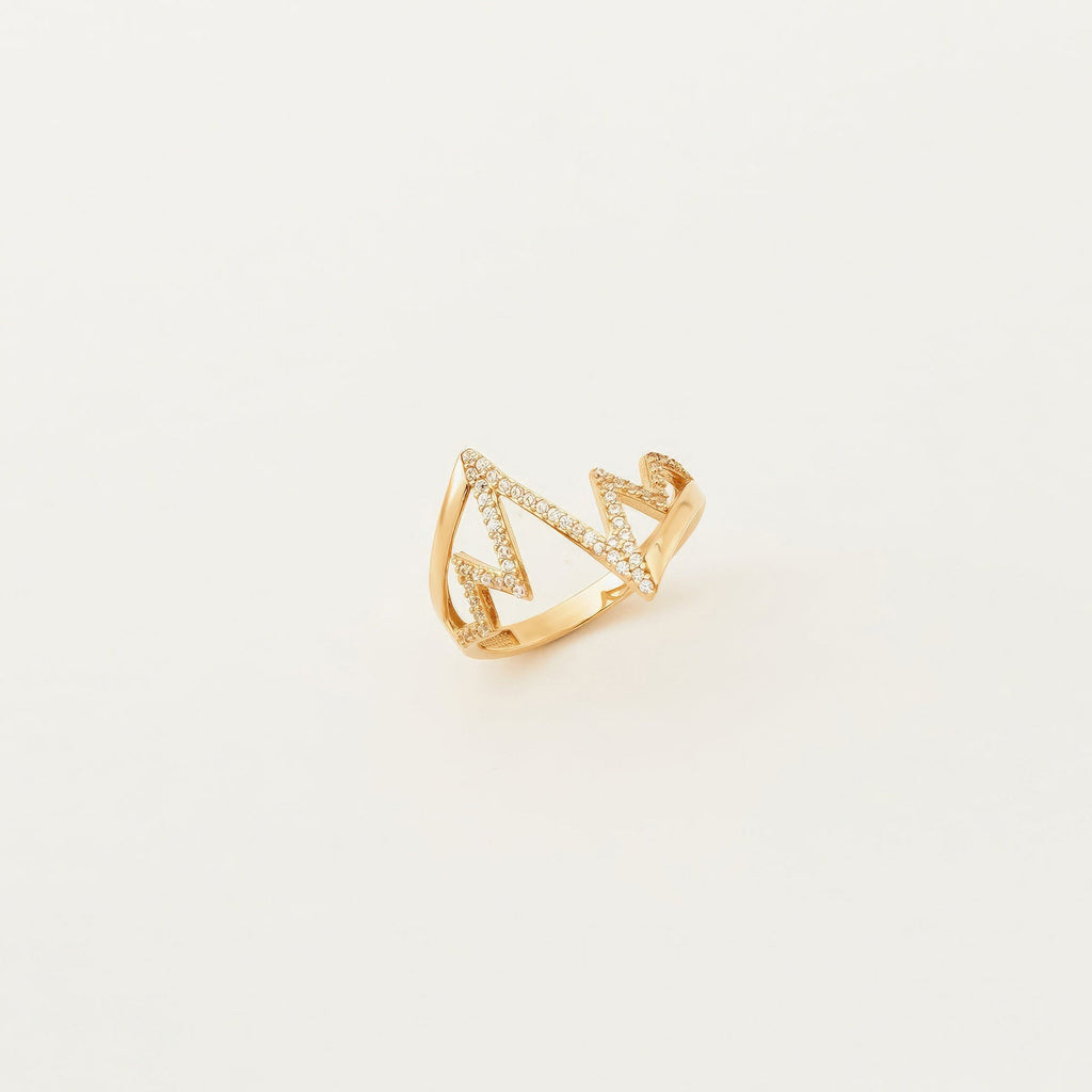 Love Pulse Open Ring
