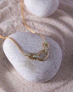 Luxe Chain Link Diamond Necklace