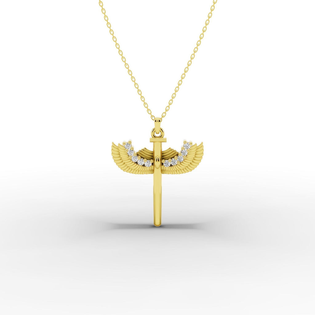 Faith Wing Necklace