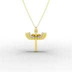 Faith Wing Necklace