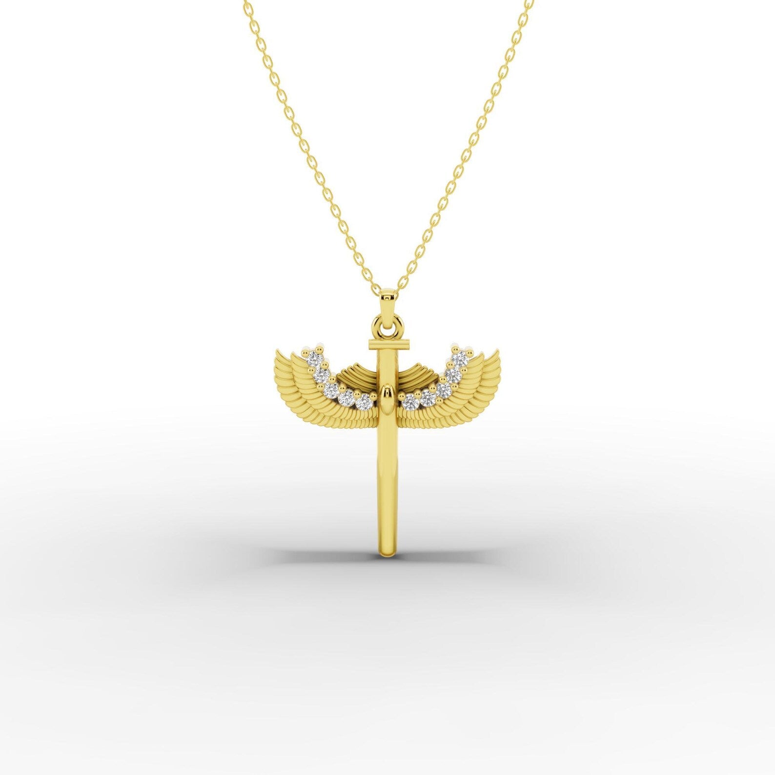 Faith Wing Necklace