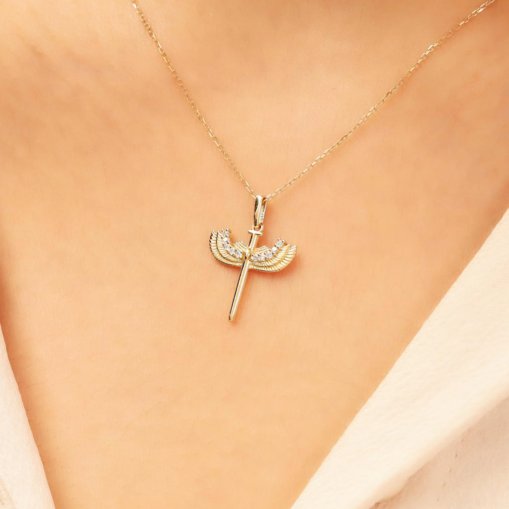 Faith Wing Necklace