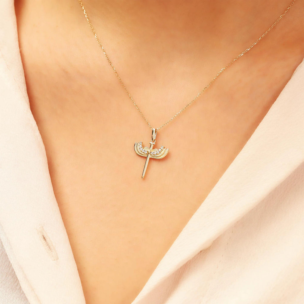 Faith Wing Necklace