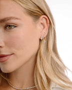 Marquise Bezel Solitaire Studs